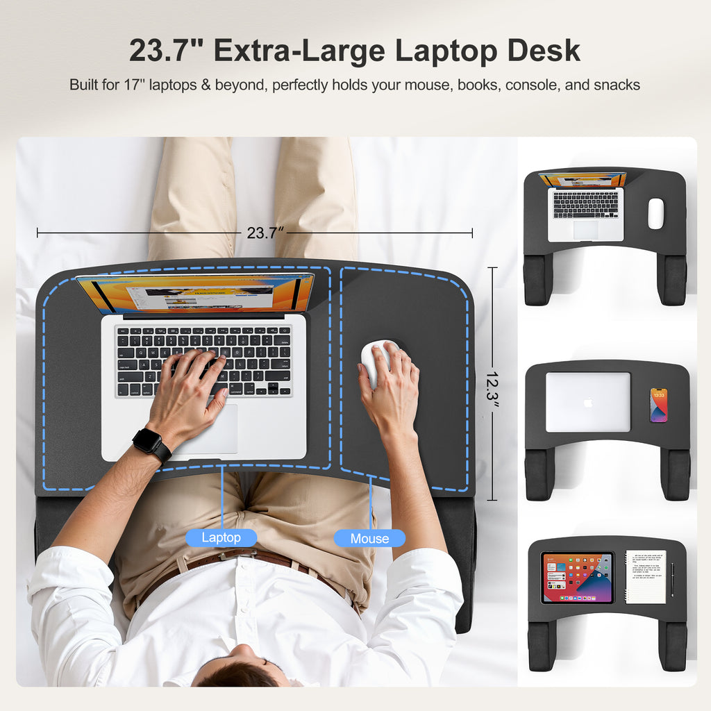 Lap Desk for Adults with Arm Rests